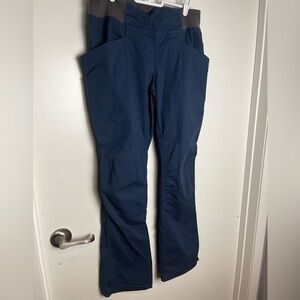 Prana Pants Wakeen Blue Organic Cotton Blend Size Medium